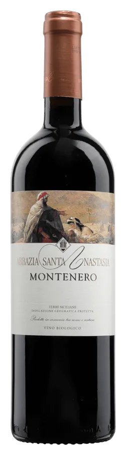 montenero-syrah-cabernet-franc-abbazia-anastasia Montenero de Abbazia Santa Anastasia - Bouteille de Vin rouge de Sicile