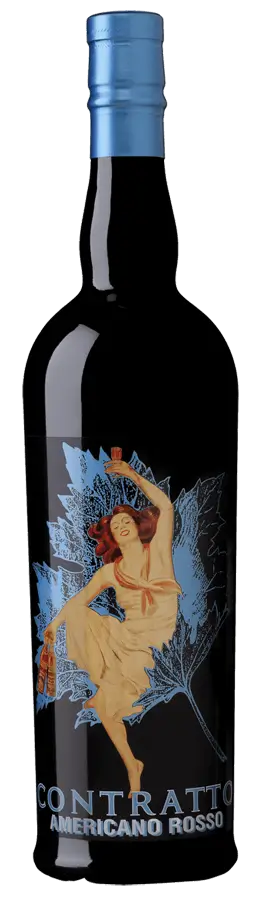 contratto-americano-rosso-75cl Americano Rosso von Contratto - Flasche Likör aus dem Piemont