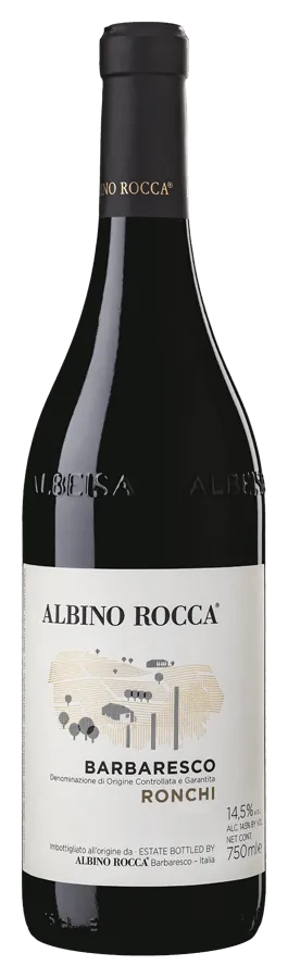 barbaresco-ronchi-albino-rocca-piemonte-nebbiolo Barbaresco Ronchi von Albino Rocca - Flasche Rotwein aus dem Piemont