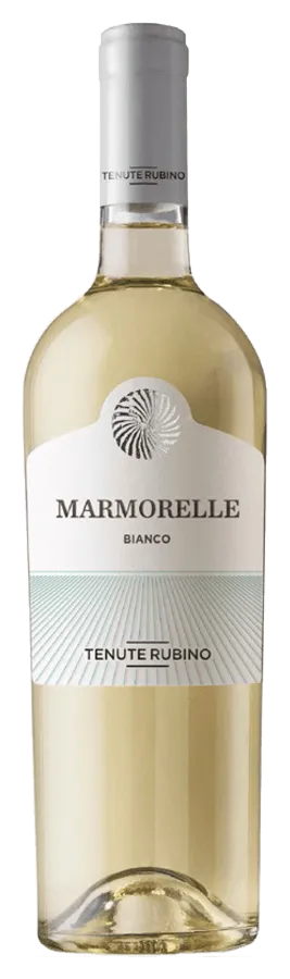 Marmorelle bianco de Tenute Rubino - Bouteille de Vin blanc des Pouilles