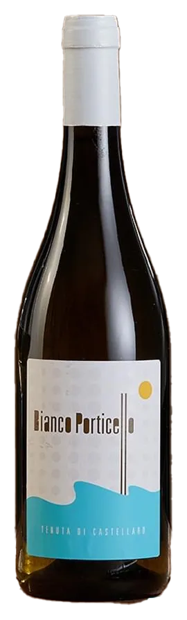 Bianco Porticello Bianco Porticello von Tenuta di Castellaro - Bouteille de vin blanc de Sicile