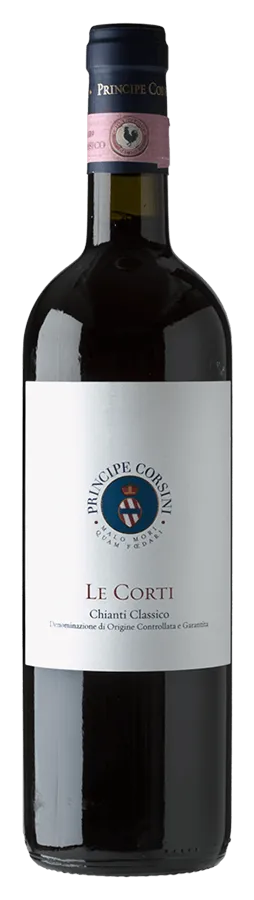 Chianti Classico de Le Corti - Bouteille de Vin rouge de la Toscane