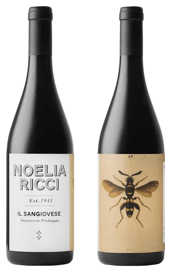 Il Sangiovese von Noelia Ricci - Flasche Rotwein Biologisch aus der Emilia-Romagna