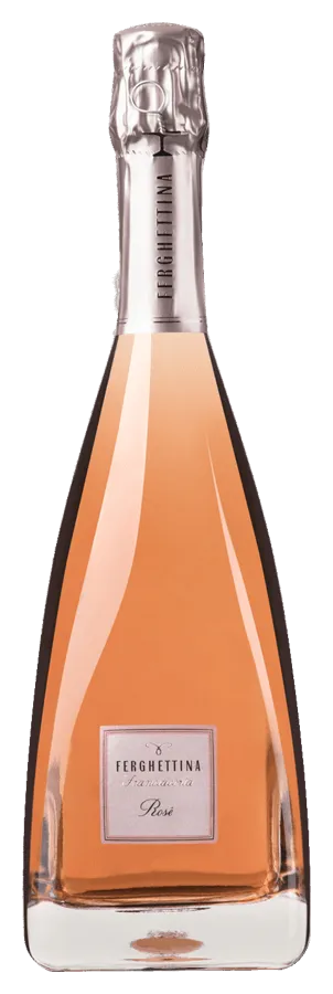 Franciacorta Rosé Brut Franciacorta Rosé Brut von Ferghettina - Flasche Schaumwein aus der Lombardei