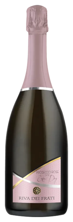 Prosecco Rosé extra dry de Riva dei Frati - Bouteille de Vin mousseaux de Vénétie