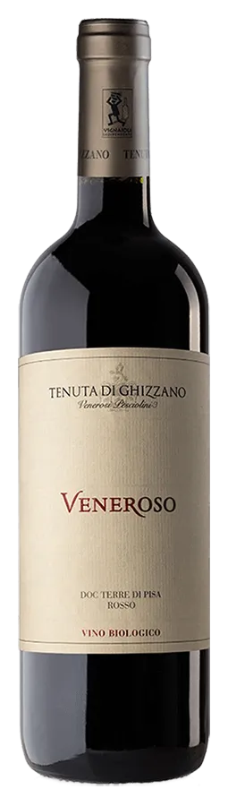 veneroso-terre-pisa-rosso-doc-tenuta-ghizzano-75cl-bio Veneroso de Tenuta di Ghizzano - Bouteille de Vin rouge Biologique de la Toscane