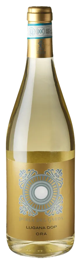 Ora Lugana von Perla del Garda - Flasche Weisswein aus der Lombardei