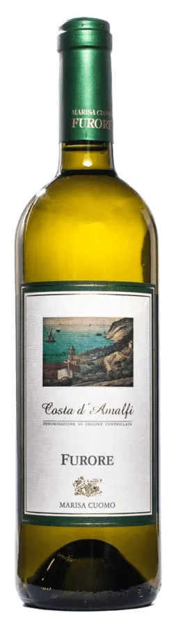 Furore Bianco Costa d'Amalfi de Marisa Cuomo - Bouteille de Vin blanc de la Campagne