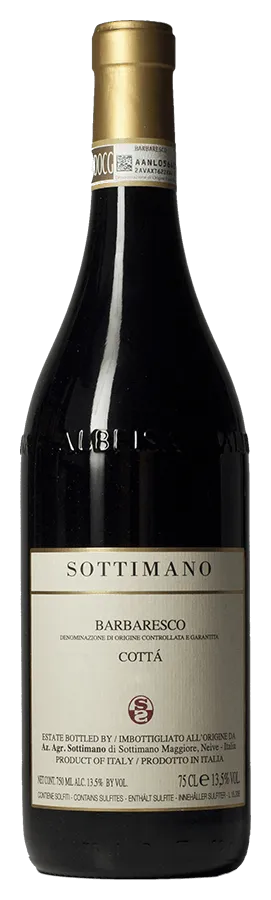 Cottà, Barbaresco von Sottimano - Flasche Rotwein aus dem Piemont