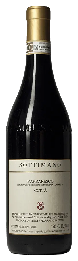 Cottà, Barbaresco Cottà, Barbaresco von Sottimano - Flasche Rotwein aus dem Piemont
