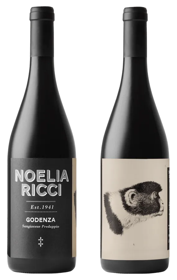 Godenza de Noelia Ricci - Bouteille de Vin rouge Biologique de l'Emilie Romagne