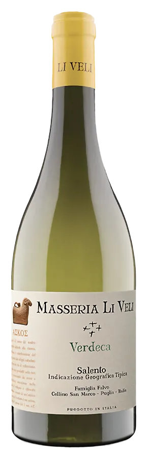 LI-VELI-Askos-Verdeca-Valle-dItria-IGT-75cl Askos Verdeca Valle d'Itria de Li Veli - Bouteille de Vin blanc Biologique des Pouilles
