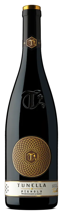 Pignolo Colli Orientali von La Tunella - Flasche Rotwein aus dem Friaul