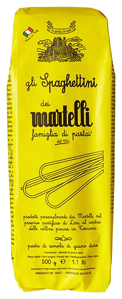 gli Spaghettini gli Spaghettini von Martelli Pasta - Verpackung von Pasta aus Hartweizen aus Italien
