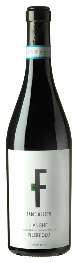 Langhe Nebbiolo Langhe Nebbiolo von Fabio Oberto - Flasche Rotwein aus dem Piemont