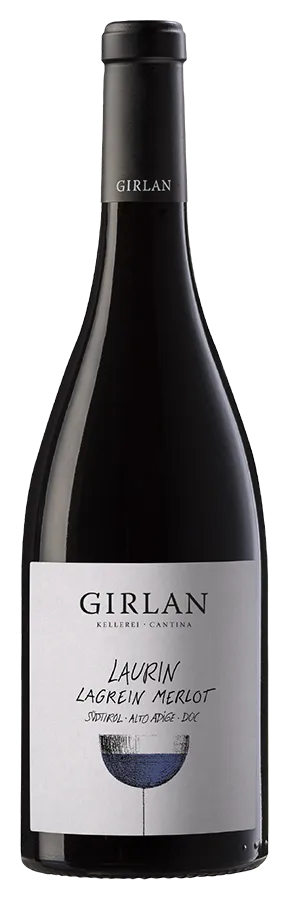 Kellerei-Girlan-Laurin-Lagrein-Merlot-Alto-Adige-DOC-75cl Laurin Lagrein Merlot Alto Adige von Kellerei Girlan - Flasche Rotwein aus dem Südtirol