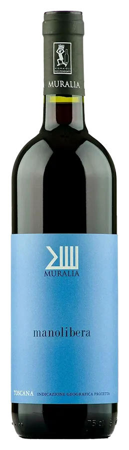 MURALIA-Manolibera-Maremma-Toscana-Rosso-IGT-75cl Manolibera Maremma Toscana Rosso de Muralia - Bouteille de Vin rouge Biologique de la Toscane