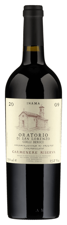 Oratorio di San Lorenzo Riserva von Inama - Flasche Rotwein aus Venetien