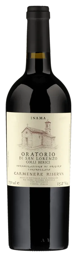 oratorio-san-lorenzo-riserva-inama-carmenere Oratorio di San Lorenzo Riserva von Inama - Flasche Rotwein aus Venetien