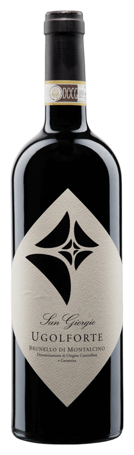 Ugolforte Brunello di Montalcino von Tenuta San Giorgio - Flasche Rotwein aus der Toskana