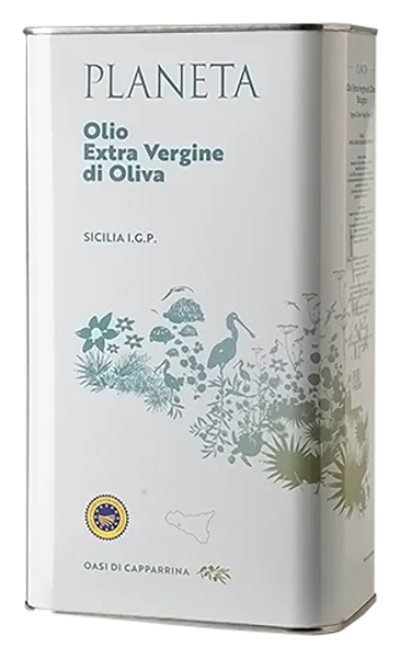 Olio extra vergine d'oliva 3l Olio extra vergine d'oliva biologico von Planeta - 3l-Bidon Olivenöl aus Sizilien