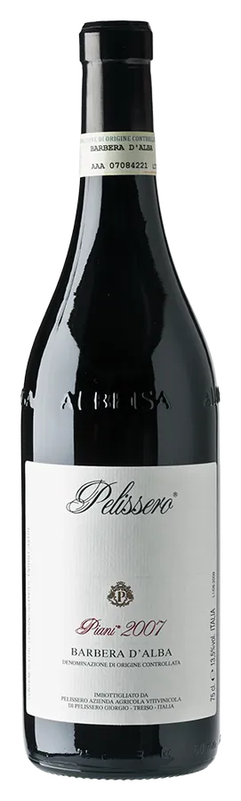 Barbera d'Alba Piani von Giorgio Pelissero - Flasche Rotwein aus dem Piemont