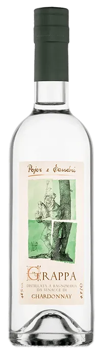 grappa-chardonnay-distilleria-pojer-sandri Grappa di Chardonnay de Pojer & Sandri - Bouteille de Grappa du Tyrol du sud