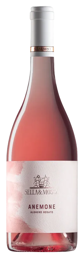 Anemone Alghero Rosato von Sella & Mosca - Flasche Roséwein aus der italienischen Region Sardinien