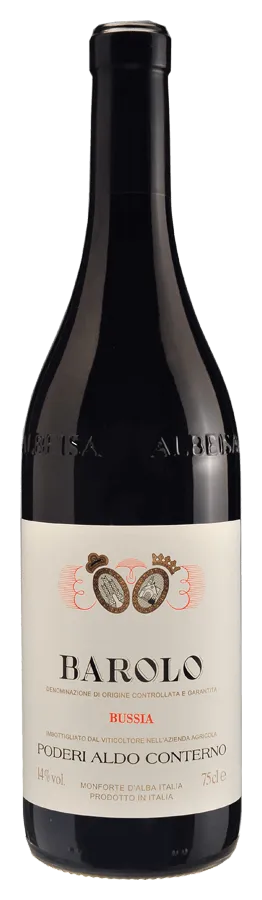 Barolo Bussia de Poderi Aldo Conterno - Bouteille de Vin rouge du Piémont