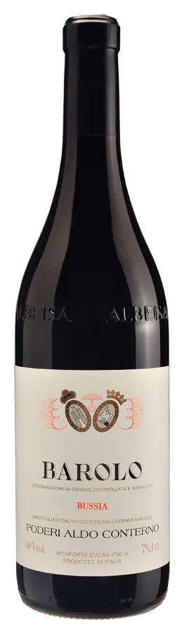 Barolo Bussia Barolo Bussia von Poderi Aldo Conterno - Flasche Rotwein aus dem Piemont