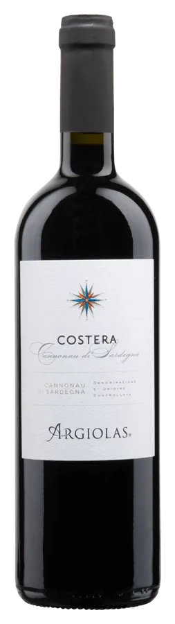 Costera Cannonau di Sardegna de Antonio Argiolas - Bouteille de Vin rouge de la Sardegne