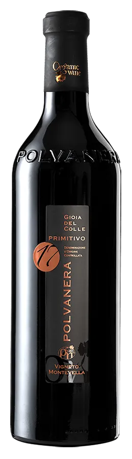 POLVANERA-Primitivo-Gioia-del-Colle-DOC-17-75cl Primitivo Gioia del Colle '17' de Polvanera - Bouteille de Vin rouge Biologique des Pouilles
