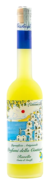 Limoncello della Costiera Limoncello von Profumi della Costiera - Flasche Likör aus Kampanien