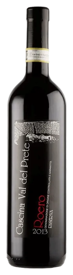 Roero Riserva Roero Riserva de Cascina Val del Prete - Bouteille de Vin rouge Biologique du Piémont
