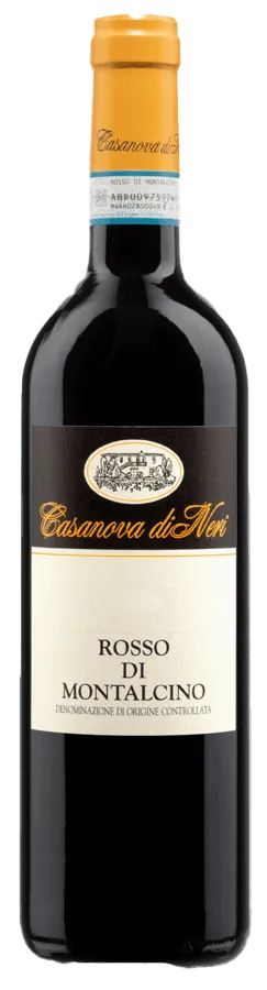Rosso di Montalcino de Casanova di Neri - Bouteille de Vin rouge de la Toscane