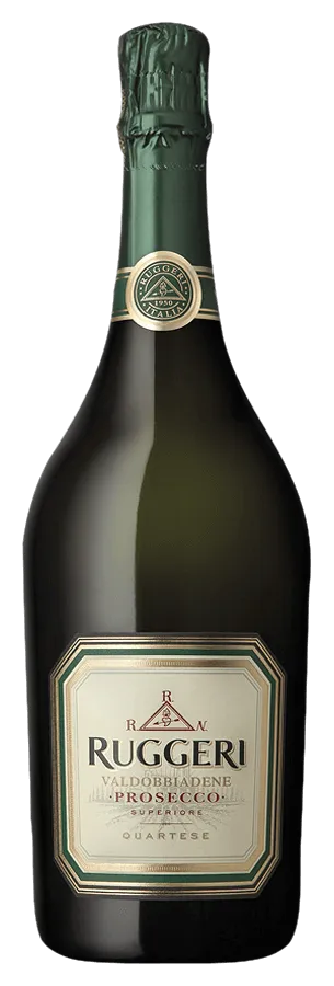 Quartese Prosecco Valdobbiadene brut von Ruggeri - Flasche Schaumwein aus Venetien