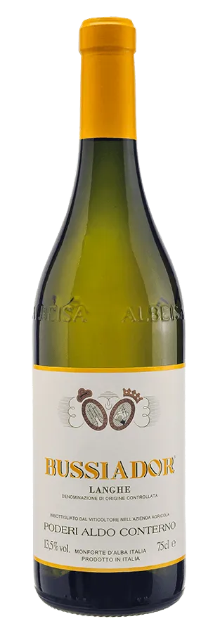 bussiador-langhe-doc-poderi-aldo-conterno-75cl Bussiador, Langhe Bianco von Poderi Aldo Conterno - Flasche Weisswein aus dem Piemont