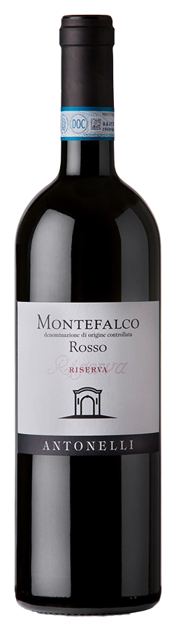 Montefalco Rosso Riserva de Antonelli San Marco - Bouteille de Vin rouge Biologique de l'Oumbrie
