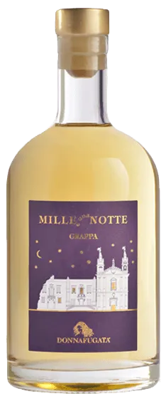 Grappa Mille e una Notte von Donnafugata - Flasche Grappa aus Sizilien Grappa Mille e una Notte by Marolo de Donnafugata - Bouteille de Grappa de Sicile