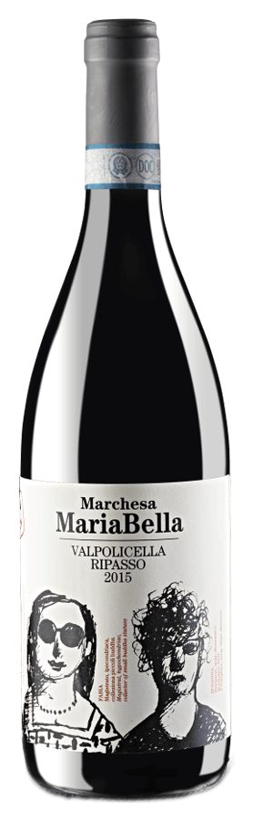 Marchesa Mariabella Ripasso della Valpolicella von Massimago - Flasche Rotwein Biologisch aus Venetien