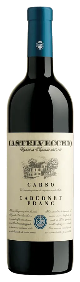 Carso de Castelvecchio - Bouteille de Vin rouge Biologique du Frioul