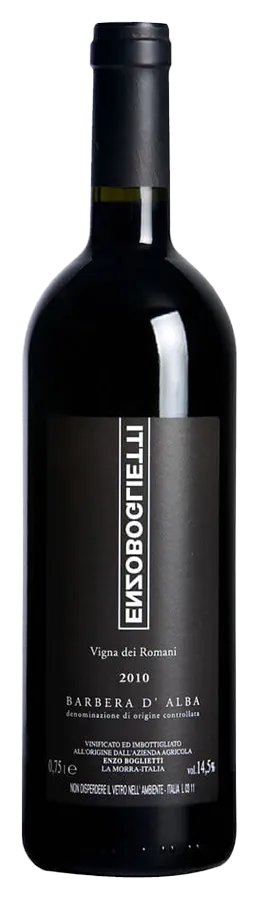Barbera d'Alba Vigna dei Romani de Enzo Boglietti - Bouteille de Vin rouge du Piémont