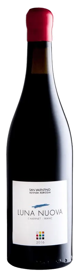 luna-nuova-cabernet-franc-san-valentino Luna Nuova Cabernet Franc Colli di Rimini von San Valentino - Flasche Rotwein Biologisch aus der Emilia-Romagna