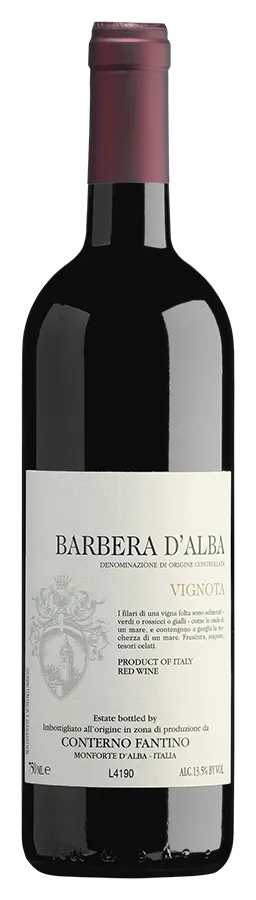 Barbera d'Alba Vignota Barbera d'Alba Vignota von Conterno Fantino - Flasche Rotwein Biologisch aus dem Piemont