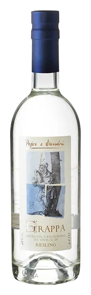 Grappa di Riesling Grappa di Riesling de Pojer & Sandri - Bouteille de Grappa du Tyrol du sud