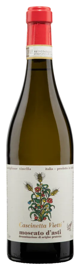 Moscato d'Asti Cascinetta de Vietti - Bouteille de Vin doux du Piémont