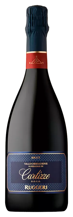 Cartizze Prosecco Valdobbiadene Superiore dry von Ruggeri - Flasche Schaumwein aus Venetien