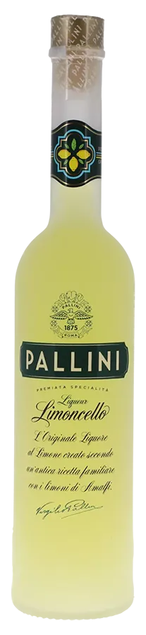 Limoncello Liquore di Limoni de Pallini - Bouteille de liqueur de citron d'Italie