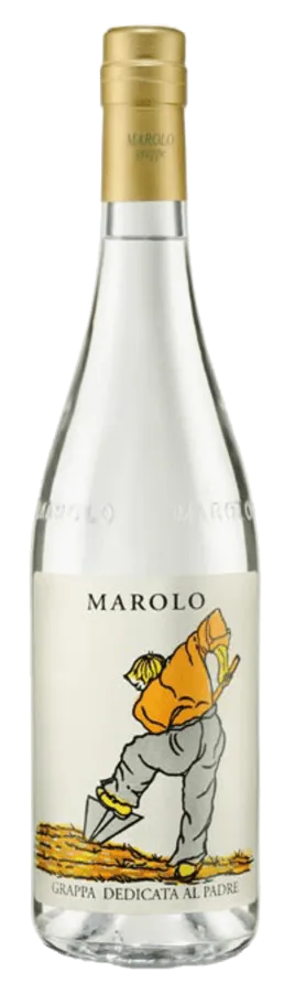 Grappa DEDICATA AL PADRE von Marolo - Flasche Grappa aus dem Piemont