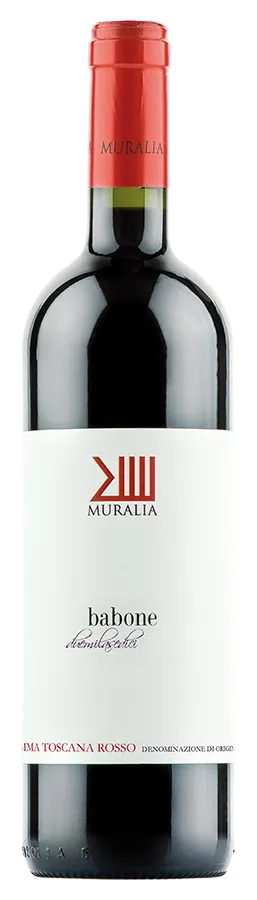 Babone Maremma Toscana Rosso de Muralia - Bouteille de Vin rouge Biologique de la Toscane